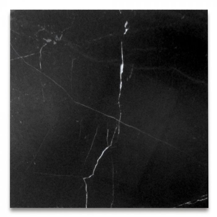 Nero Marquina Marble 24 x 24 Tile