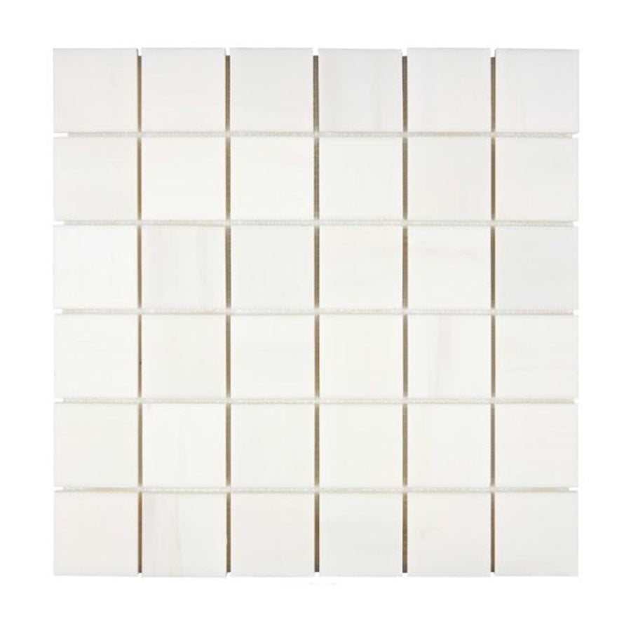 Bianco Dolomiti Marble 2 x 2 Mosaic Tile