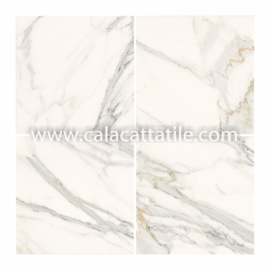 Calacatta Gold Marble 24 x 24 Tile