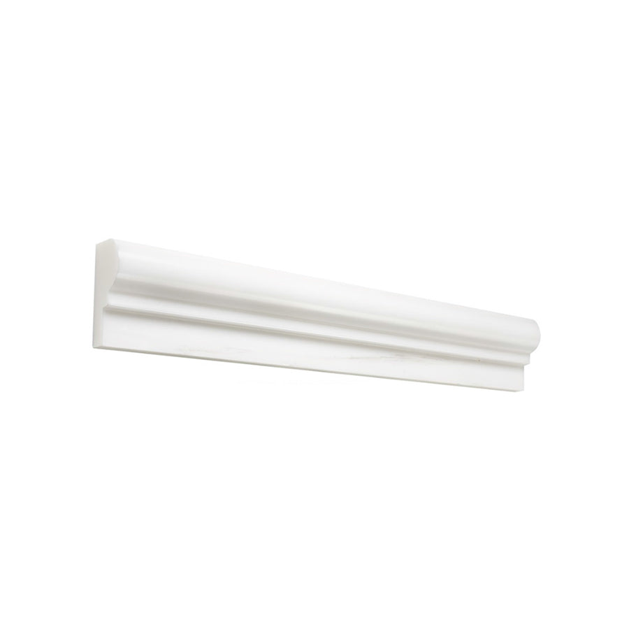 Bianco Dolomiti Marble 2 x 12 Chairrail Molding