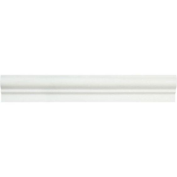 Thassos Marble 2 x 12 Chair Rail Molding