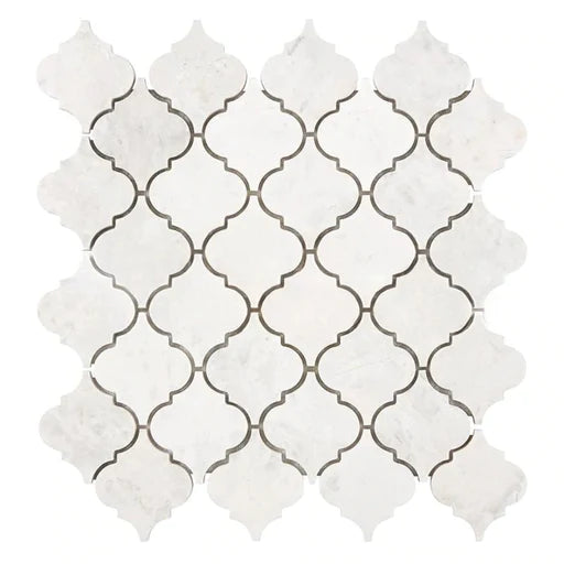 Dolomiti Congelados Marble Lantern / Arabesque Mosaic Tile